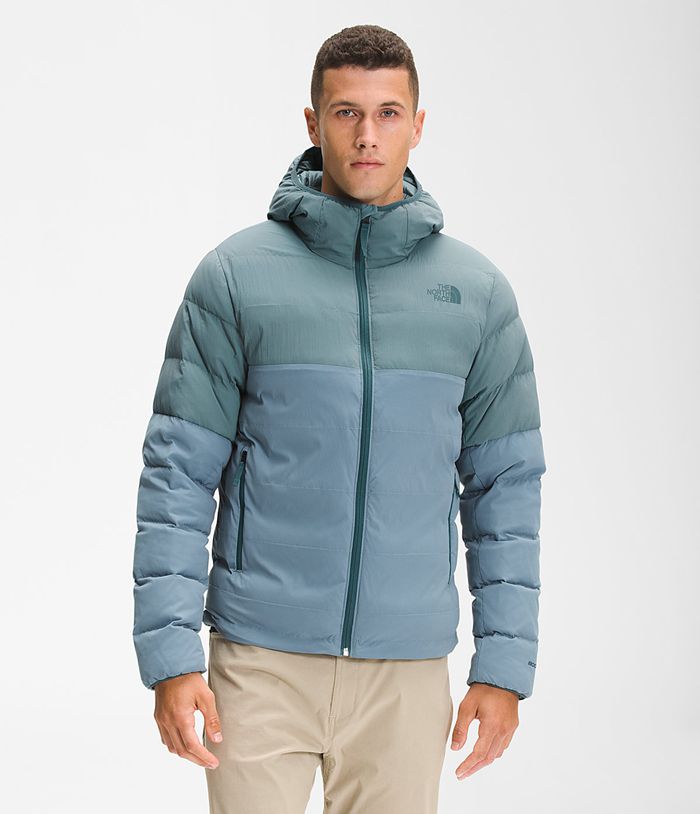 Plumifero The North Face Hombre Castleview 50/50 - Colombia DMUFSZ302 - Azules